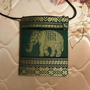 Mini crossbody bag Tribal print festival boho